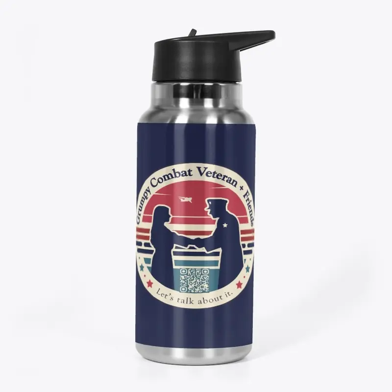 32oz GCV+F Water Bottle